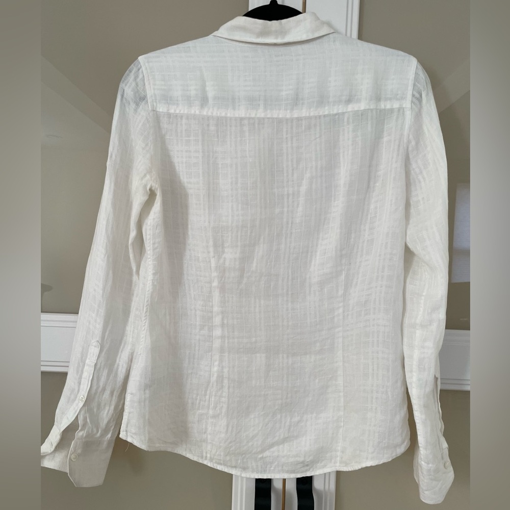 Brooks Brothers Classic Fit Irish Linen Shirt - Size 6 - Picture 2 of 2